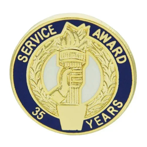 35 Year Torch Award Pin - awardshere.com