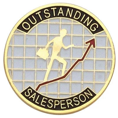 Outstanding Salesperson Pin - awardshere.com