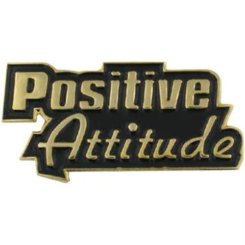 Positive Attitude Pin - awardshere.com