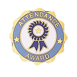 Attendance Award Pin