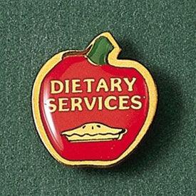 Dietary Services Pin - awardshere.com