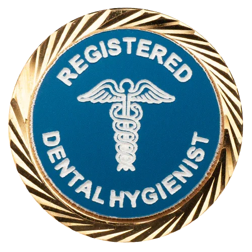 Registered Dental Hygienist Lapel Pin - awardshere.com