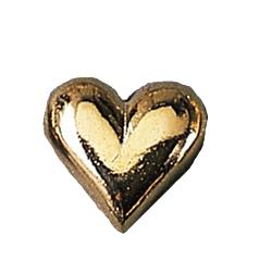 Gold Heart Pin