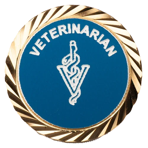 Veterinarian Lapel Pin - awardshere.com