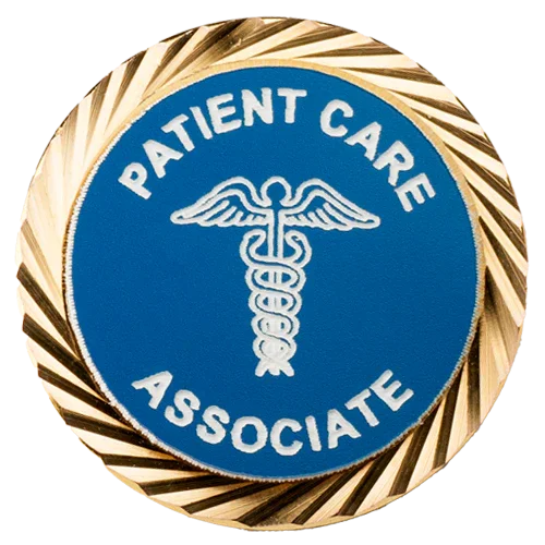 Patient Care Associate Lapel Pin - awardshere.com