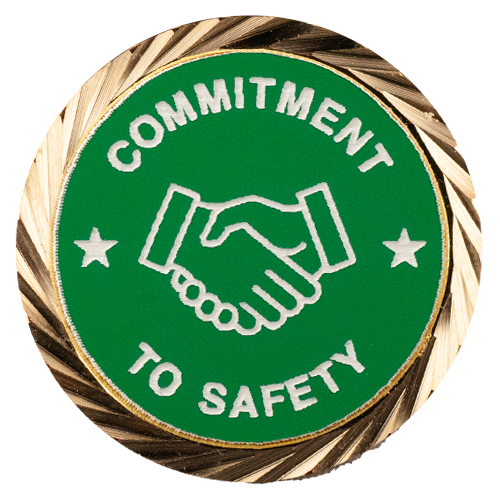 Commitment to Safety Lapel Pin