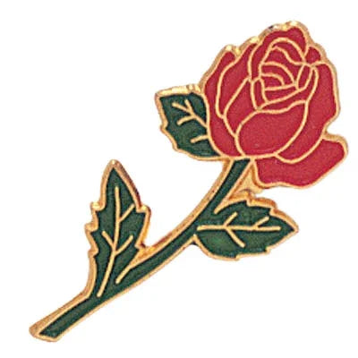 Red Rose Pin - awardshere.com