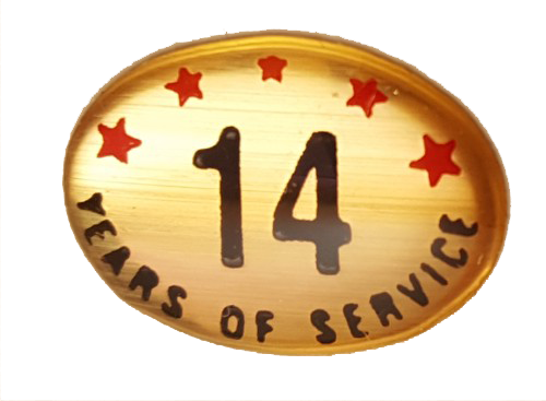 14 Years Self Adhesive Years of Service