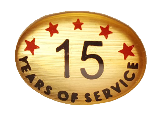 15 Years Self Adhesive Years of Service