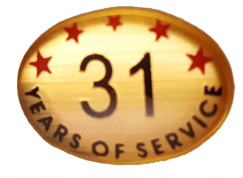 31 Years Self Adhesive Years of Service