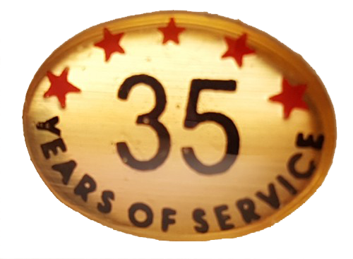 35 Years Self Adhesive Years of Service