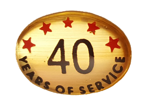 40 Years Self Adhesive Years of Service