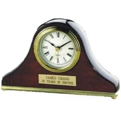 Rosewood Piano Finish Mantle Clock - awardshere.com