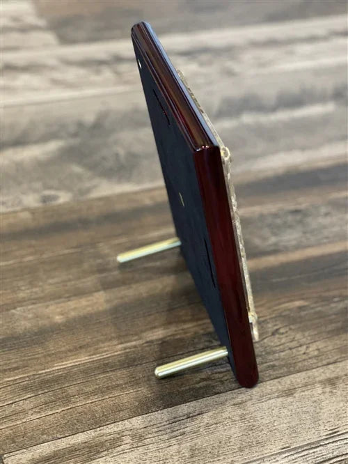 Rosewood Piano Finish Floating Acrylic Plaque - awardshere.com