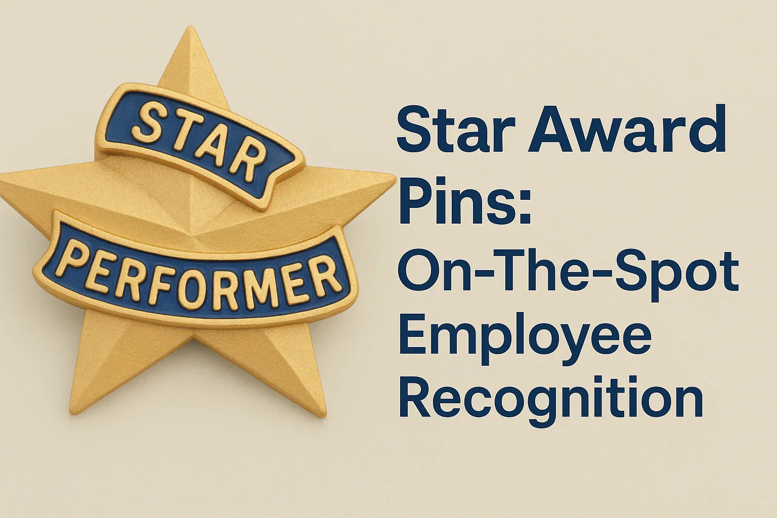 Star Award Pins for Employee Recognition - On-the-Spot Recognition ...