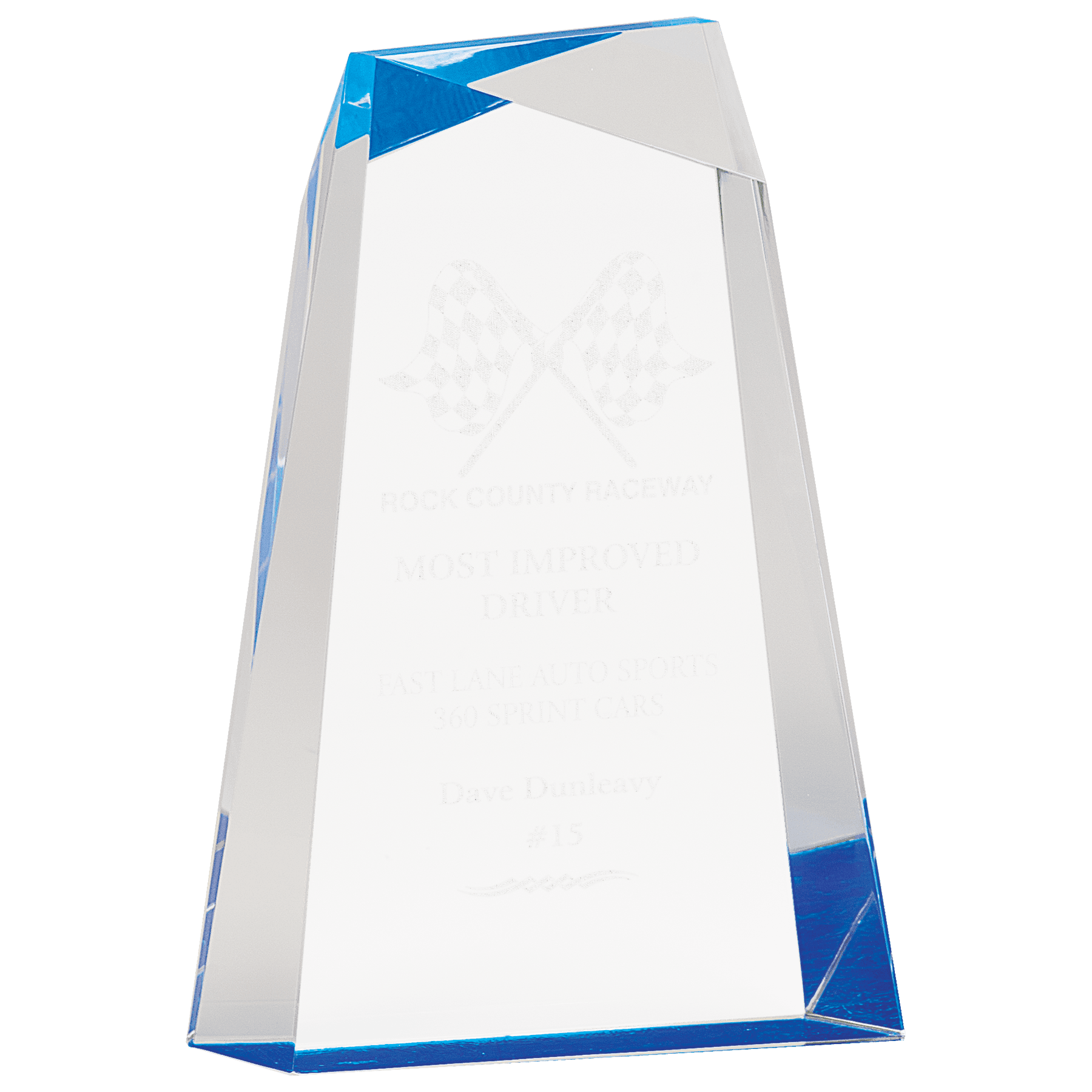 Facet Wedge Acrylic Award