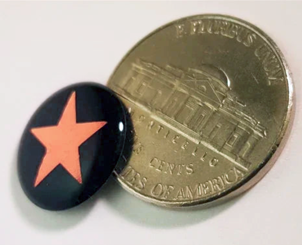 Self Adhesive Bronze Star Award