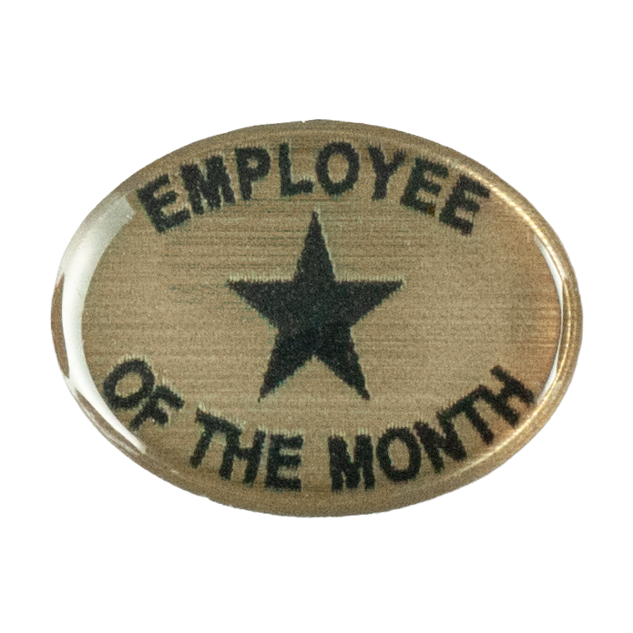 Self Adhesive Employee of the Month Award