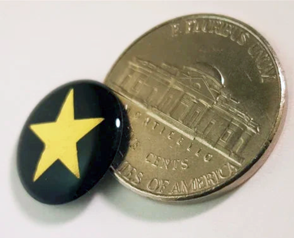 Self Adhesive Gold Star Award