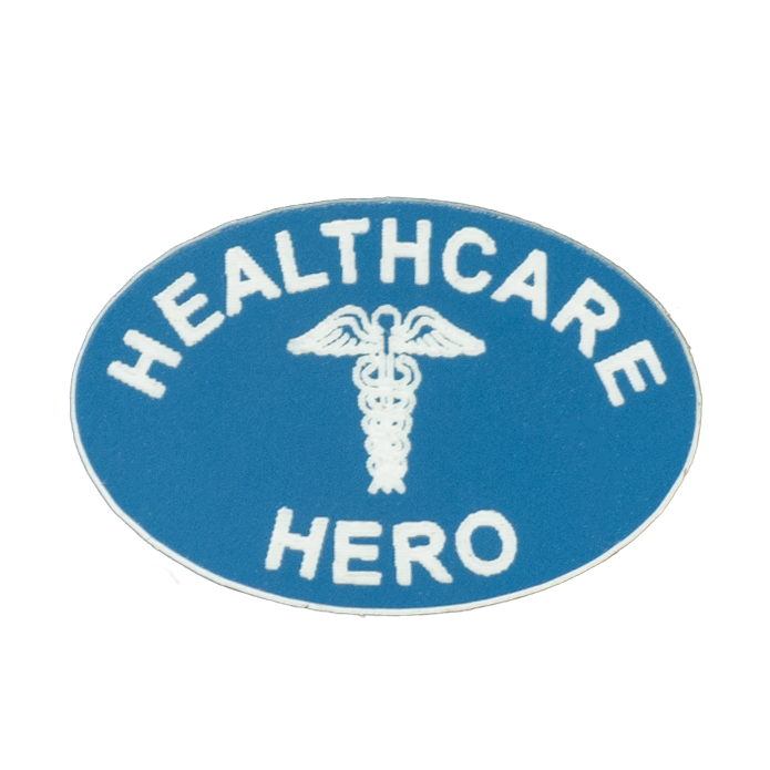 Healthcare Hero Award - Self Adhesive