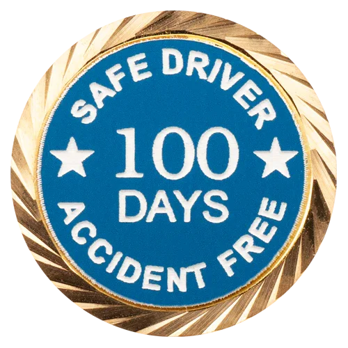 Safe Driver Pin/Accident Free Days pin – awardshere.com
