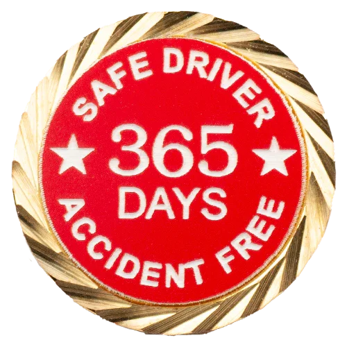 Safe Driver Pin/Accident Free Days pin – awardshere.com
