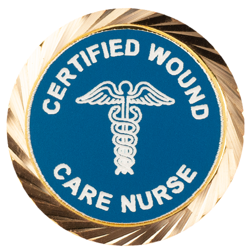 Certified Wound Care Nurse Lapel Pin