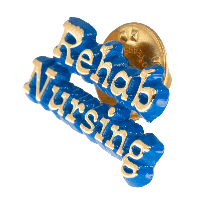 Rehab Nursing Pin