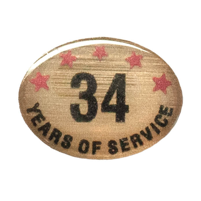 34 Years Self Adhesive Years of Service