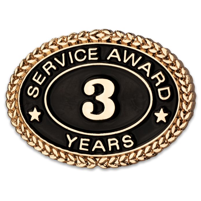 Service Award Years Pin | 1-60 years