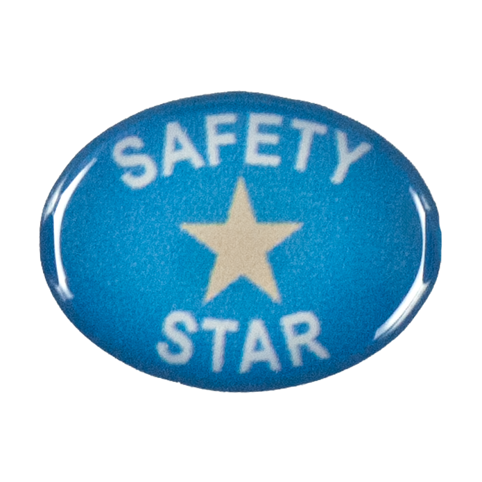 Self Adhesive Safety Star Award