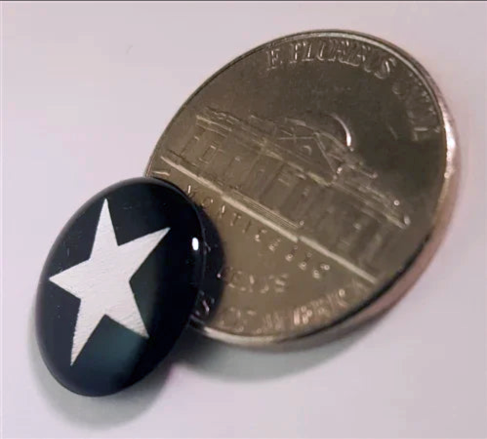 Self Adhesive Silver Star Award