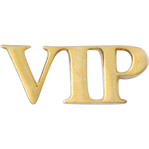 Gold VIP Pin