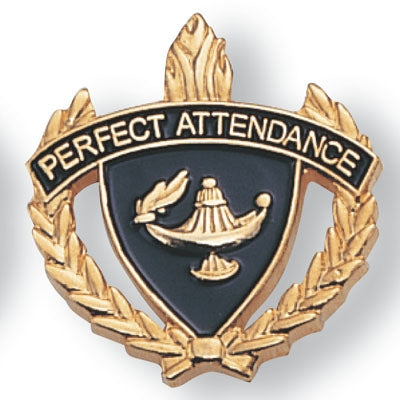 Perfect Attendance Pin