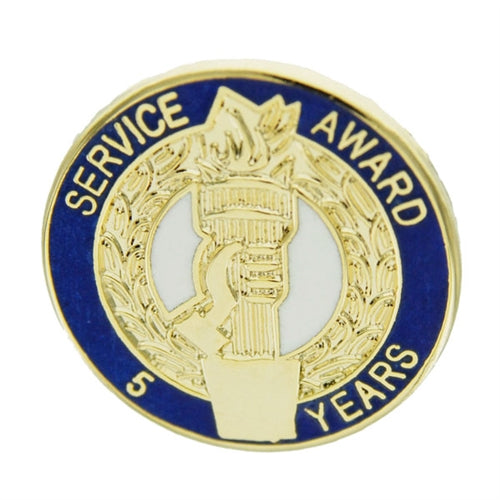 5 Year Torch Award Pin