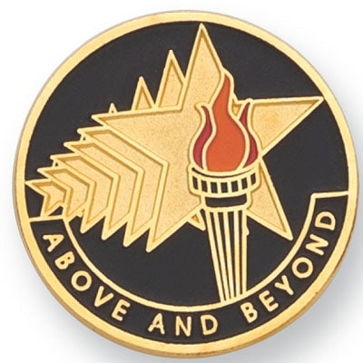 Above and Beyond Pin