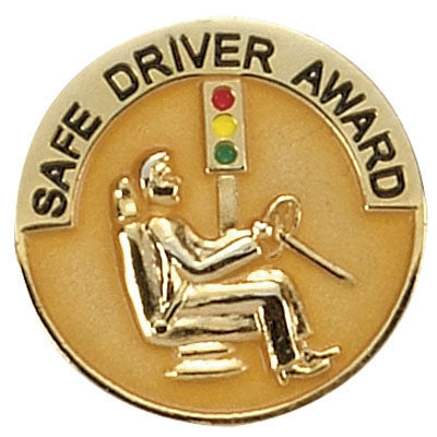 Safe Driver Award Pin
