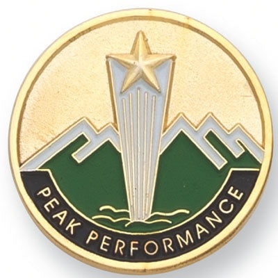 Peak Performance Pin