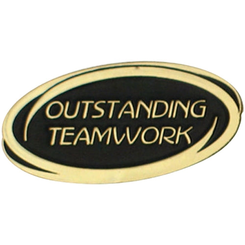 Outstanding Teamwork Pin