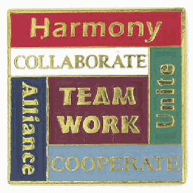Harmony Teamwork Pin