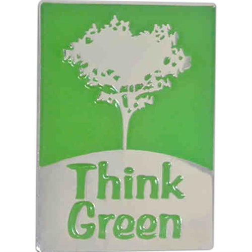 Think Green Tree Pin