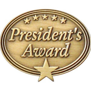 President's Award Pin