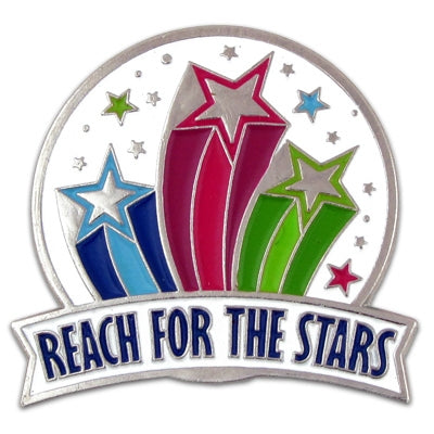Reach for the Stars Pin