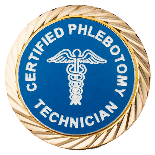 Certified Phlebotomy Technician Lapel Pin