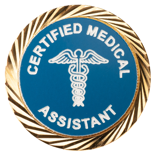 Certified Medical Assistant lapel pin