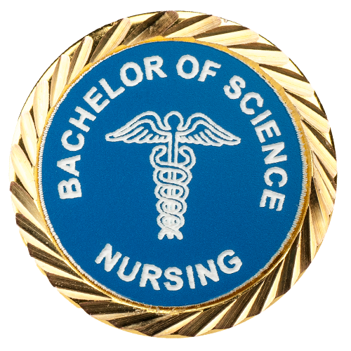 Bachelor of Science Nursing Lapel Pin