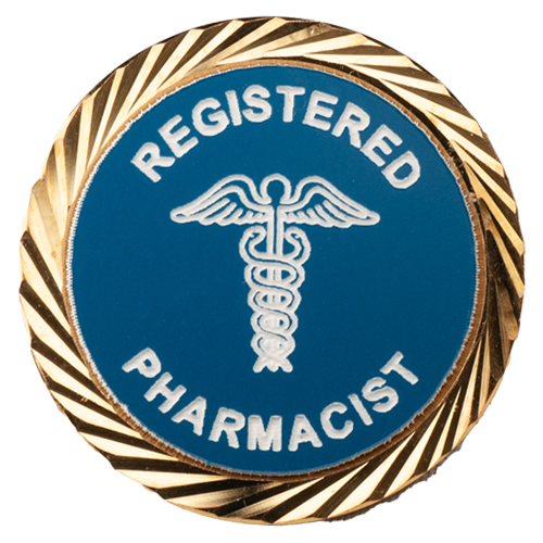 Registered Pharmacist Lapel Pin