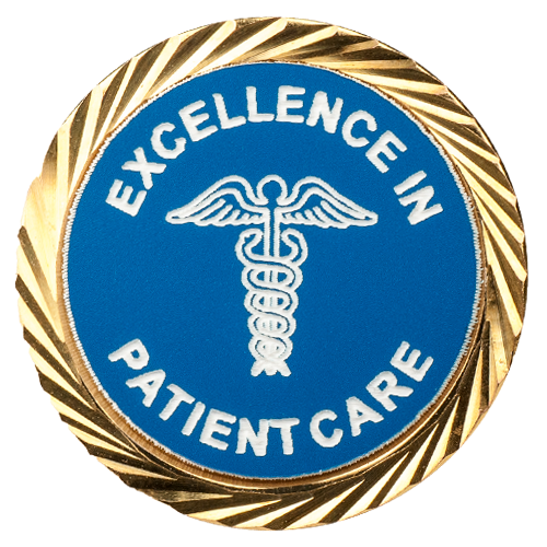 Excellence in Patient Care Lapel Pin