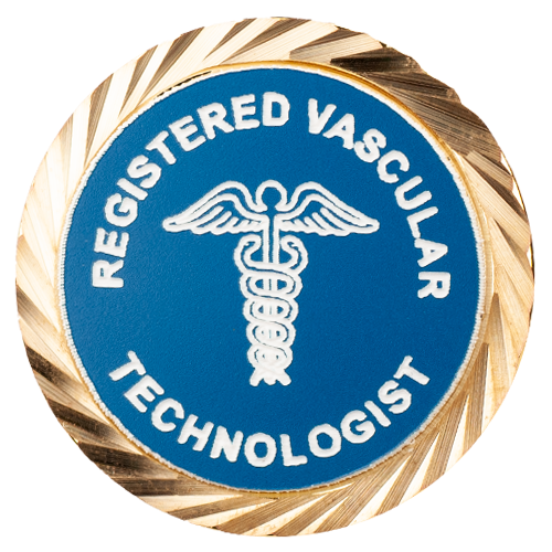 Registered Vascular Technologist Lapel Pin