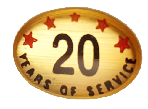 20 Years Self Adhesive Years of Service